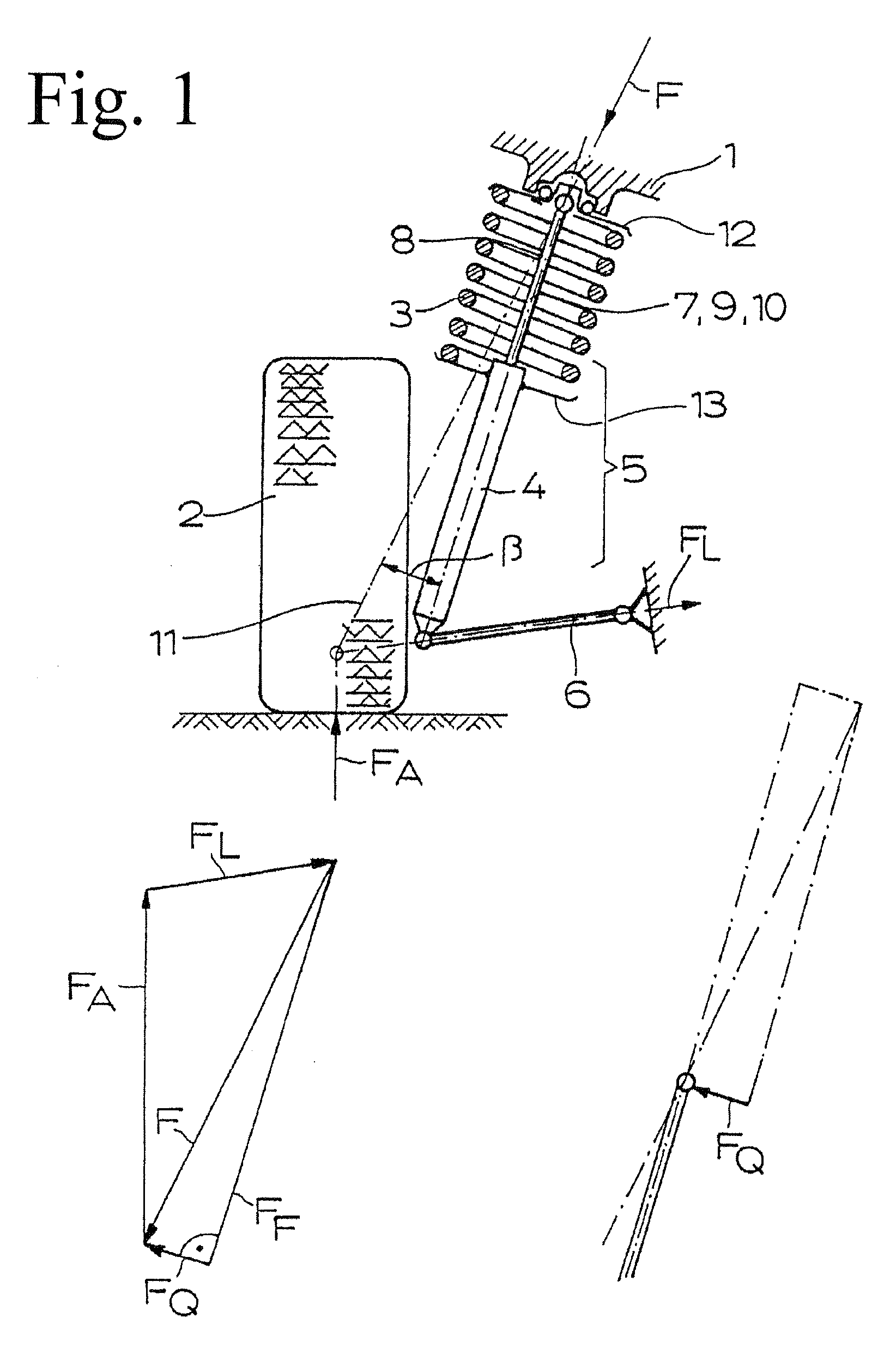 Wheel suspension