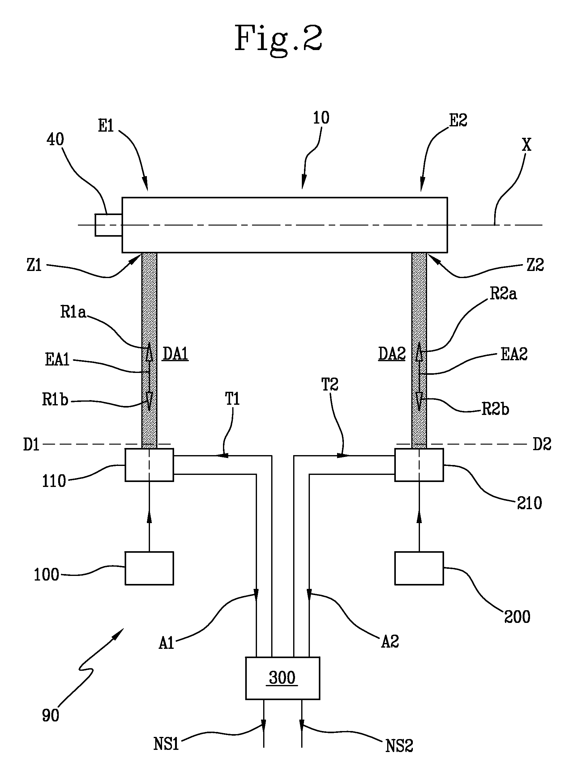 Method for controlling the deposition of elementary semifinished products in a process for building tyres for vehicle wheels