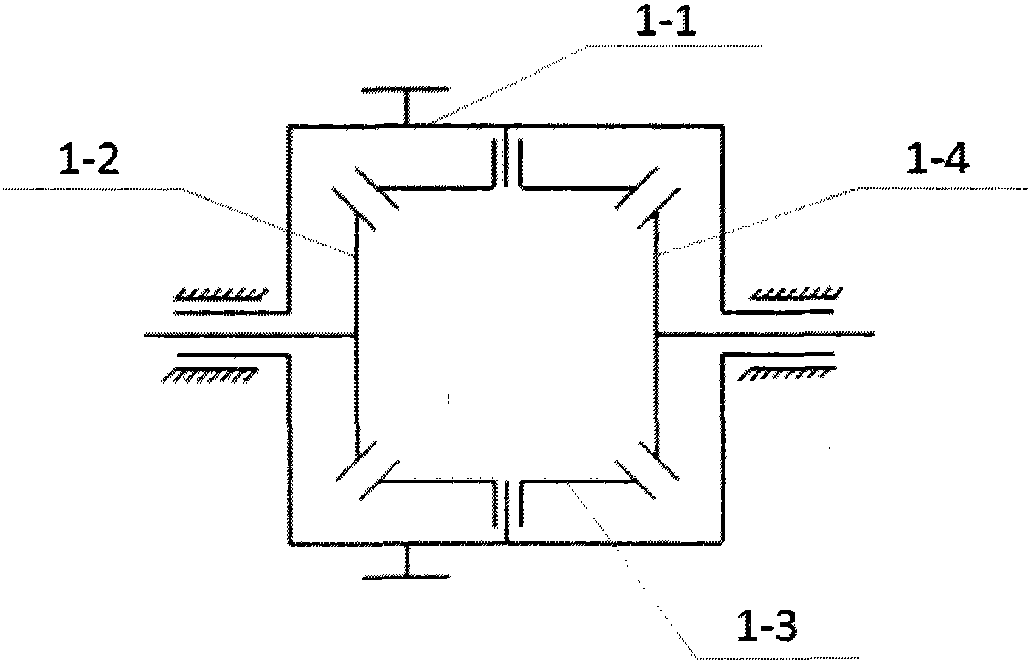 Single Motor Power Split Coupling Variable Speed ​​System