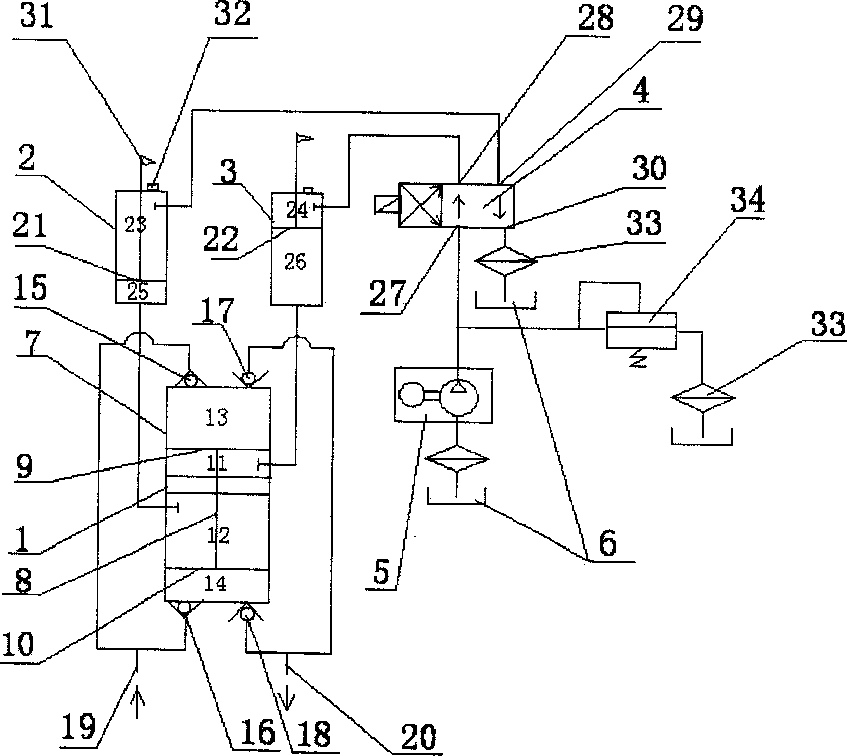 Hydraulic reciprocating pump