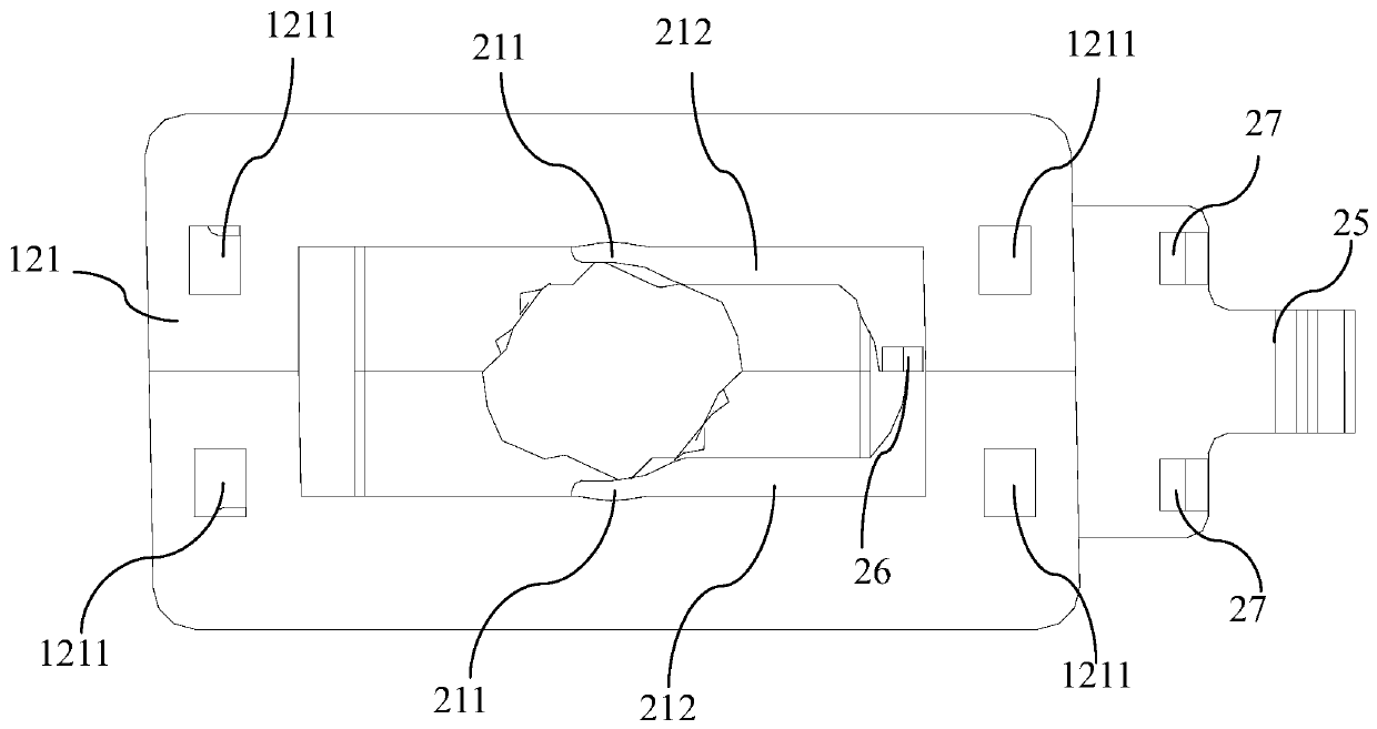 Brake switch locking assembly