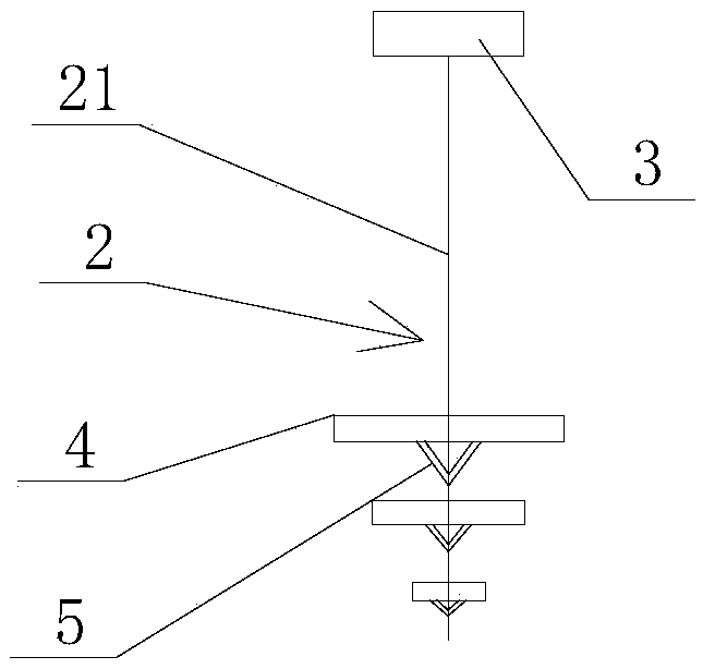 Automotive urea solution stirring device and production device with same