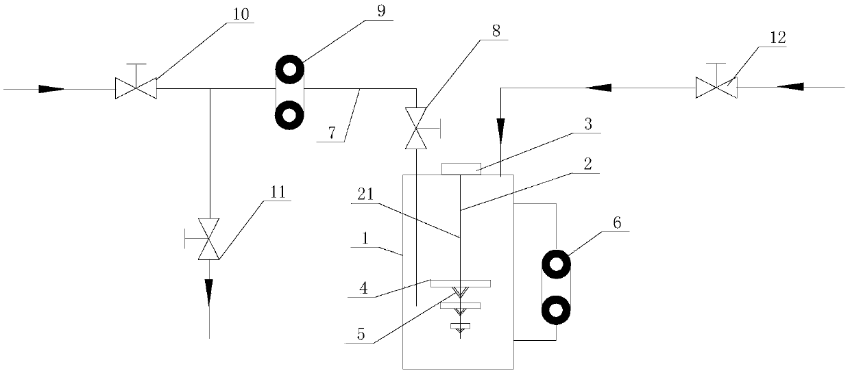 Automotive urea solution stirring device and production device with same