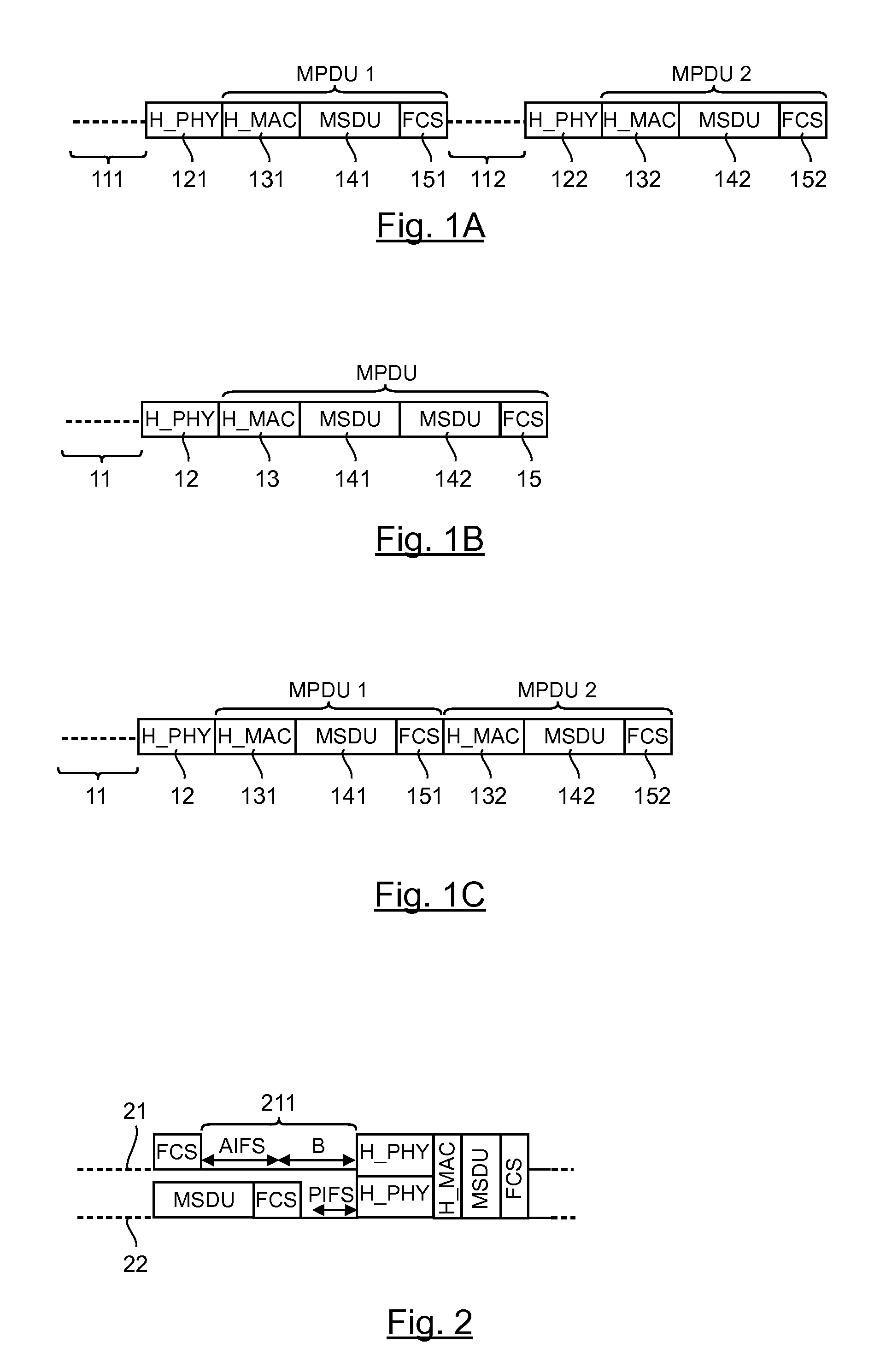 Methods for transmitting and receiving data using a plurality of radio channels, transmission and destination devices, corresponding signal and computer program