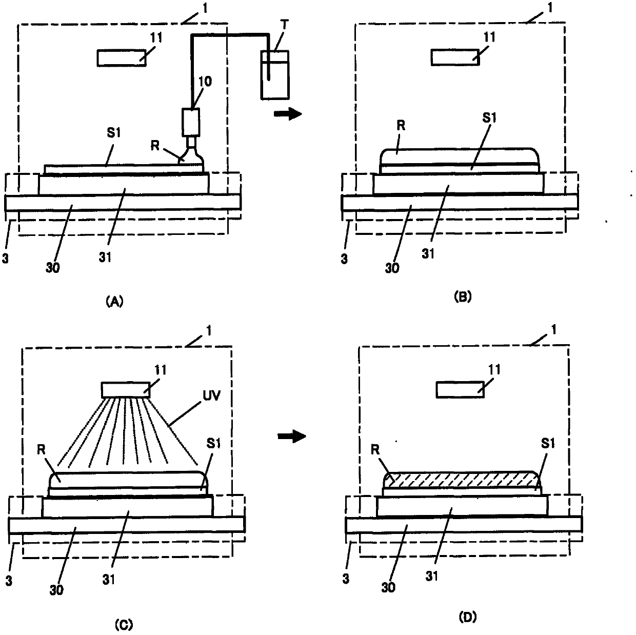 Adhesion apparatus and adhesion method