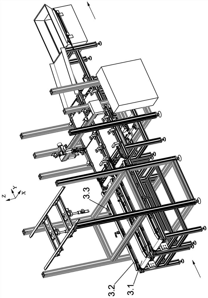 A double-visual inspection belt chain cross-conveyor transplanting machine for picking and filling seedlings