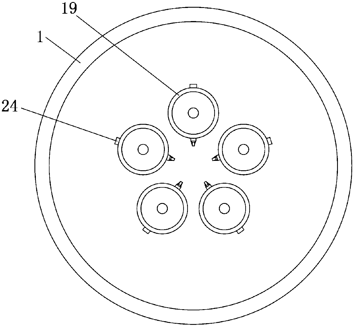 Preparation method and preparation equipment of shell water-based coating material taking mesh macromolecules as film-forming material