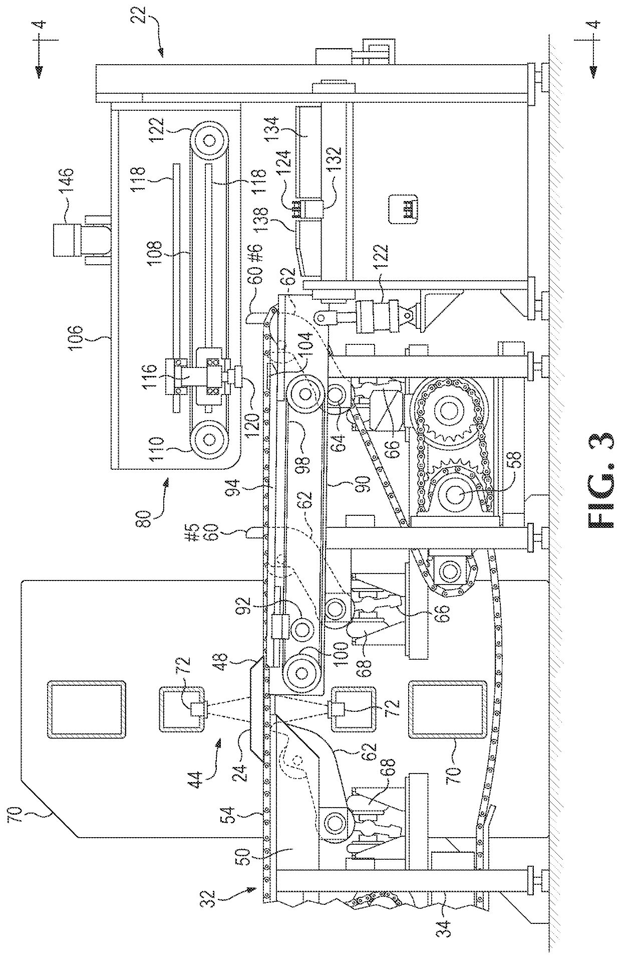 Method and apparatus for feeding an edger