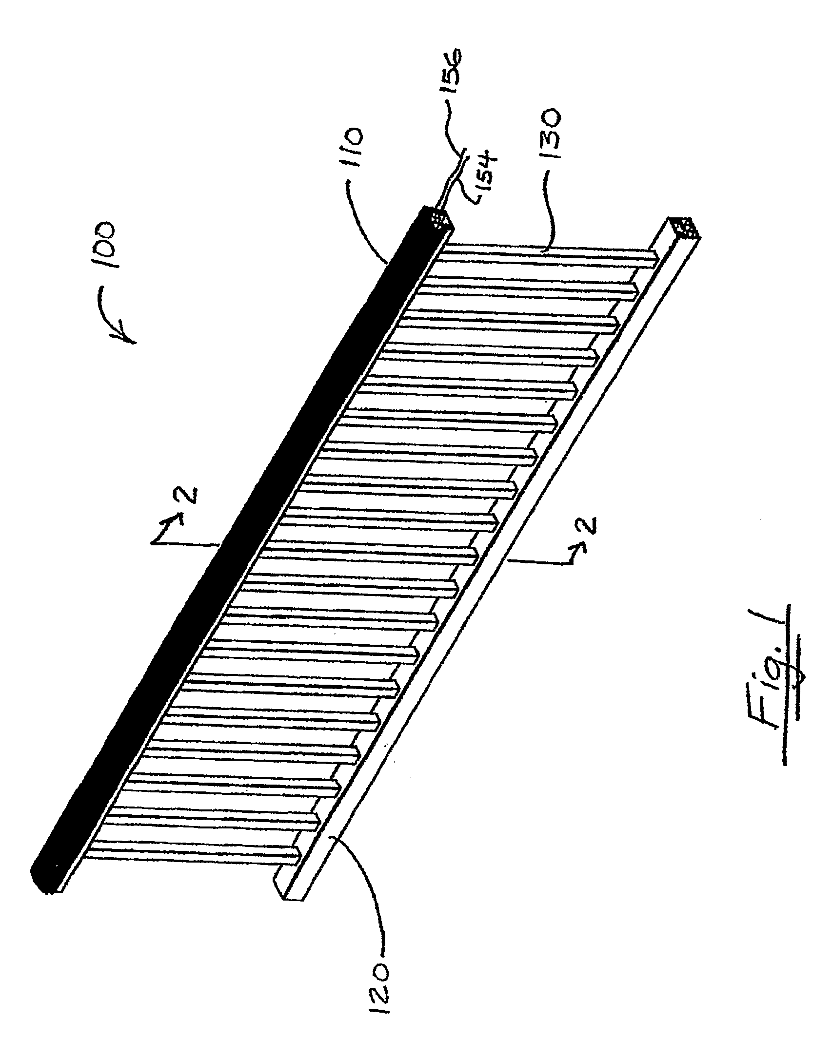 Railing assembly with detachable and upgradeable components