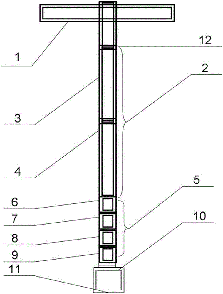 Ring cutter and baffle combined closed soil sampler and application thereof