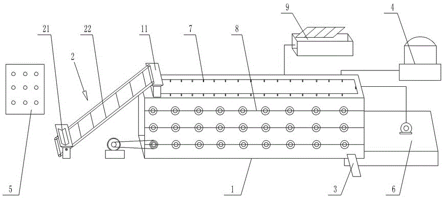 Overturning plate type continuous fermentation system