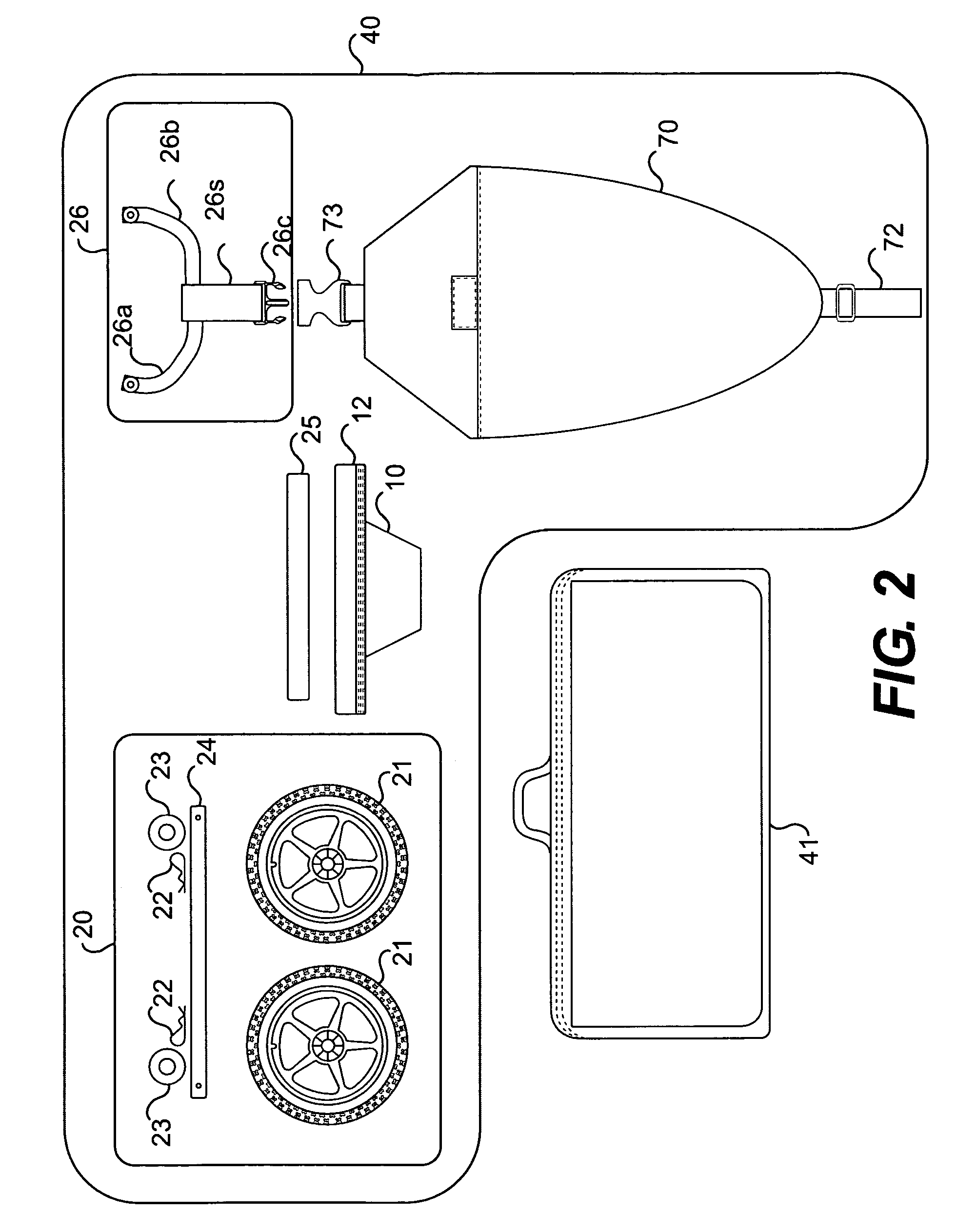 Equipment transport system and kit