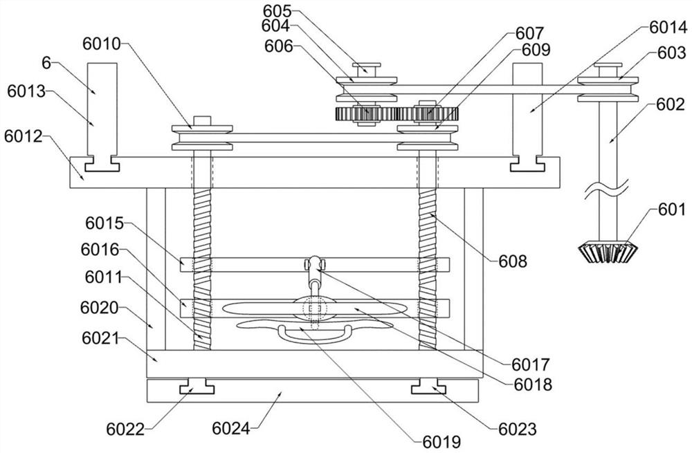 Blood clam shell opening equipment based on lever principle