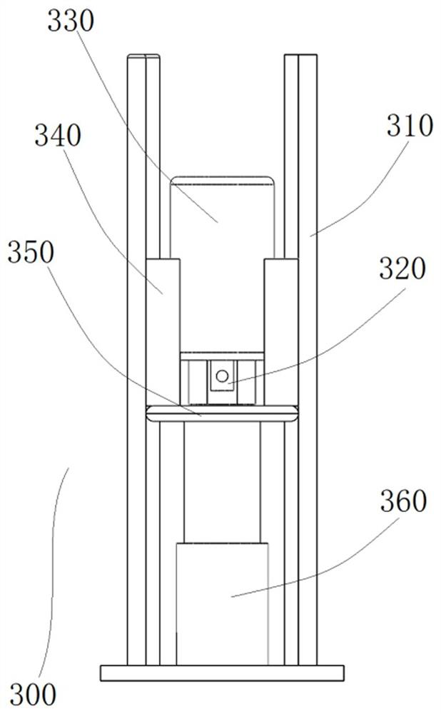 Liquid-nitrogen quick-freezing system device for ice cream