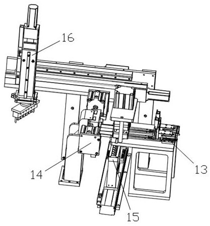 Mobile phone connector shell assembling equipment