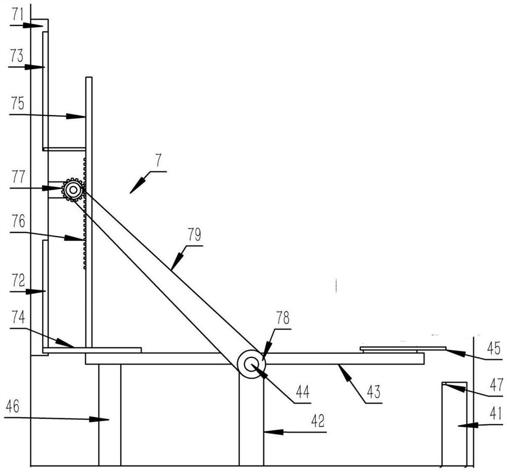 Automatic smearing type dosing device