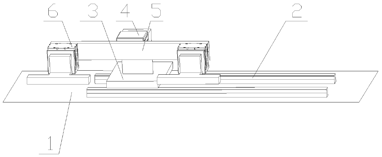 Transfer device for foundry molds