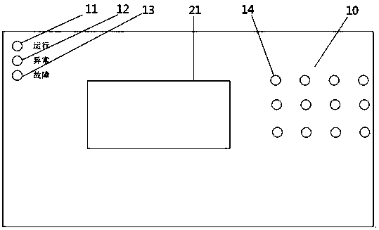 Optical fiber dedicated channel online monitoring device and monitoring method thereof