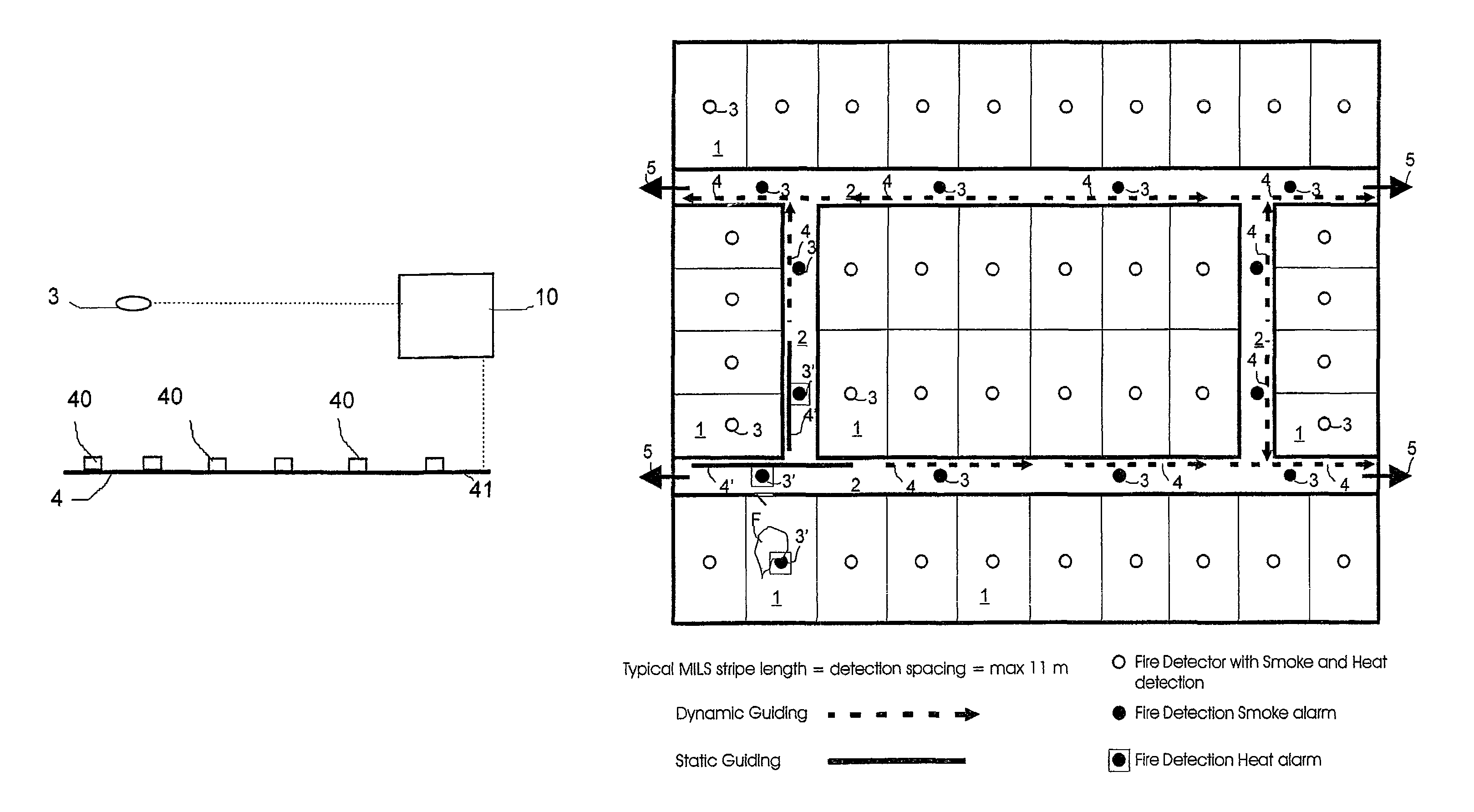 Method, system and device for signaling, guiding and alerting