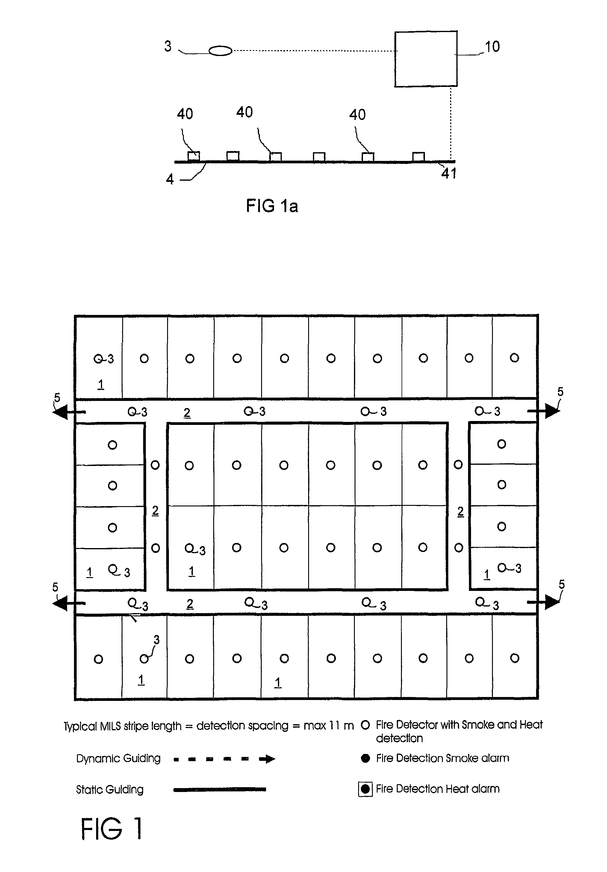 Method, system and device for signaling, guiding and alerting