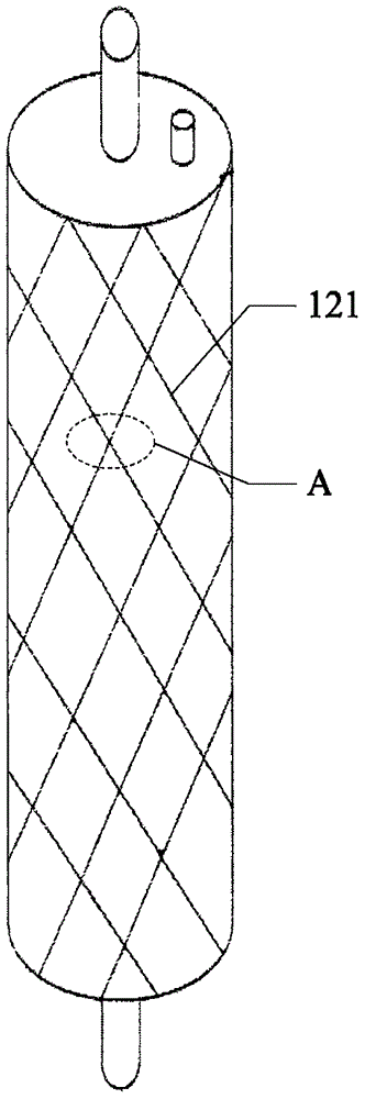 Pneumatic muscle and realized driving mechanism thereof