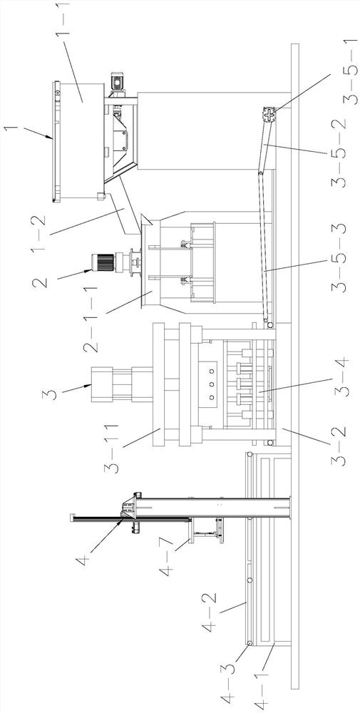 Cement-based stone-like road edge stone and preparation method and forming device thereof