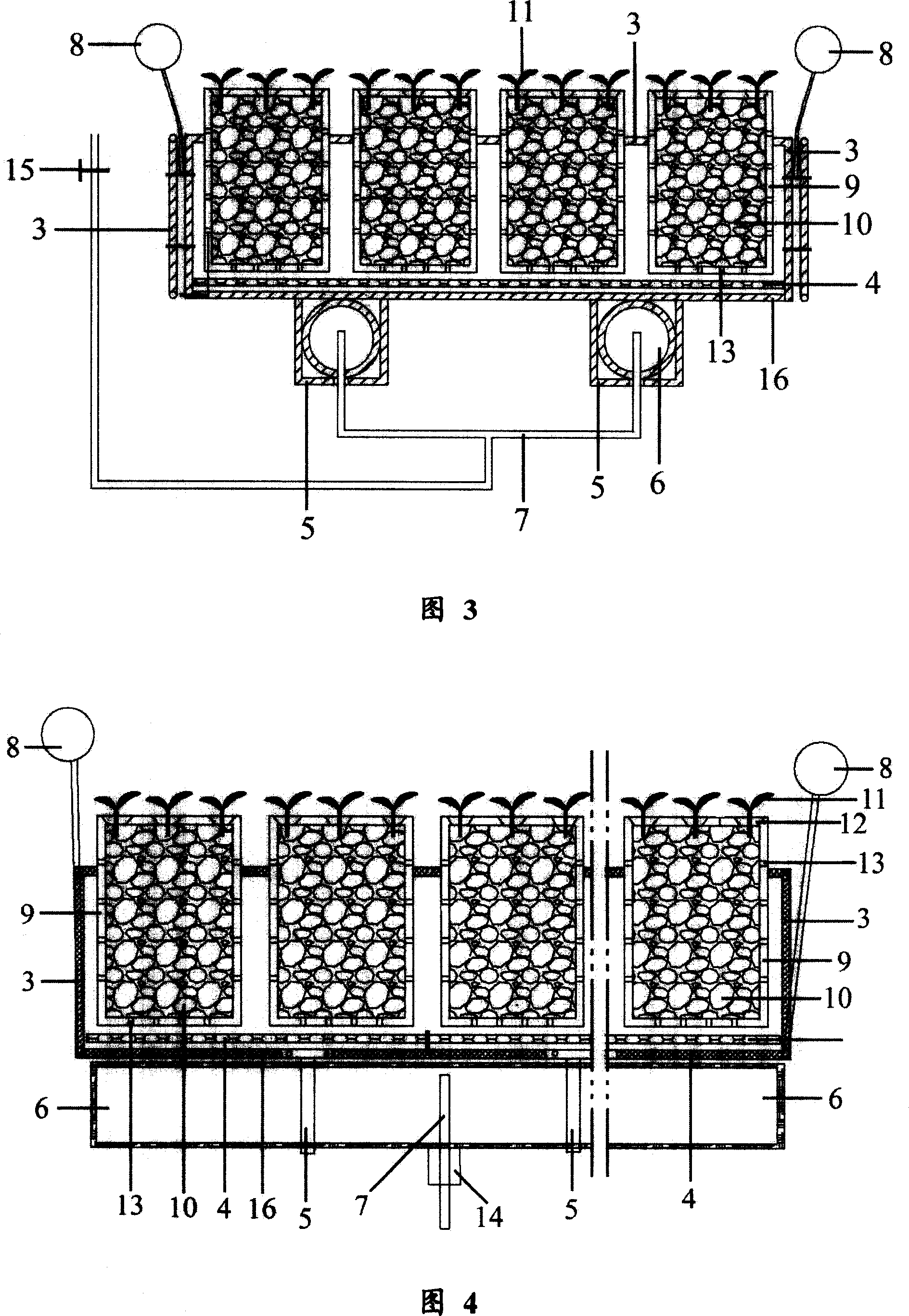 Modular air-floating type artificial mattress for processing polluted water, its manufacture method and purification method