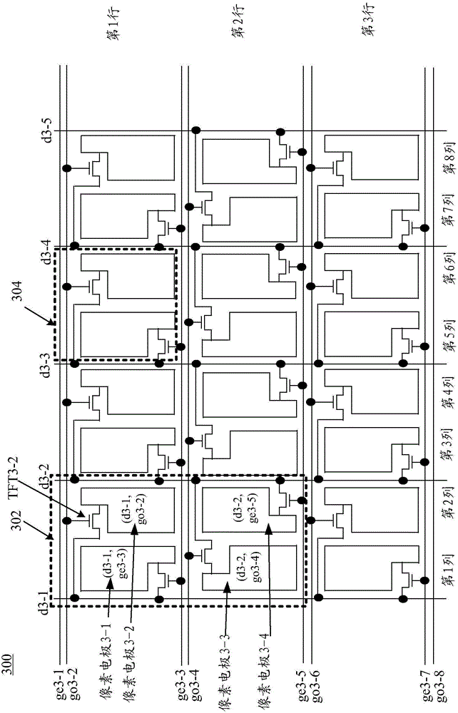 Dual gate line array substrate, testing method, display panel and display device