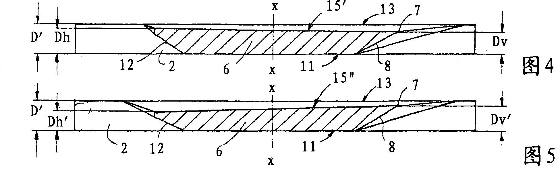 Cutter knife and knife head equipped with same