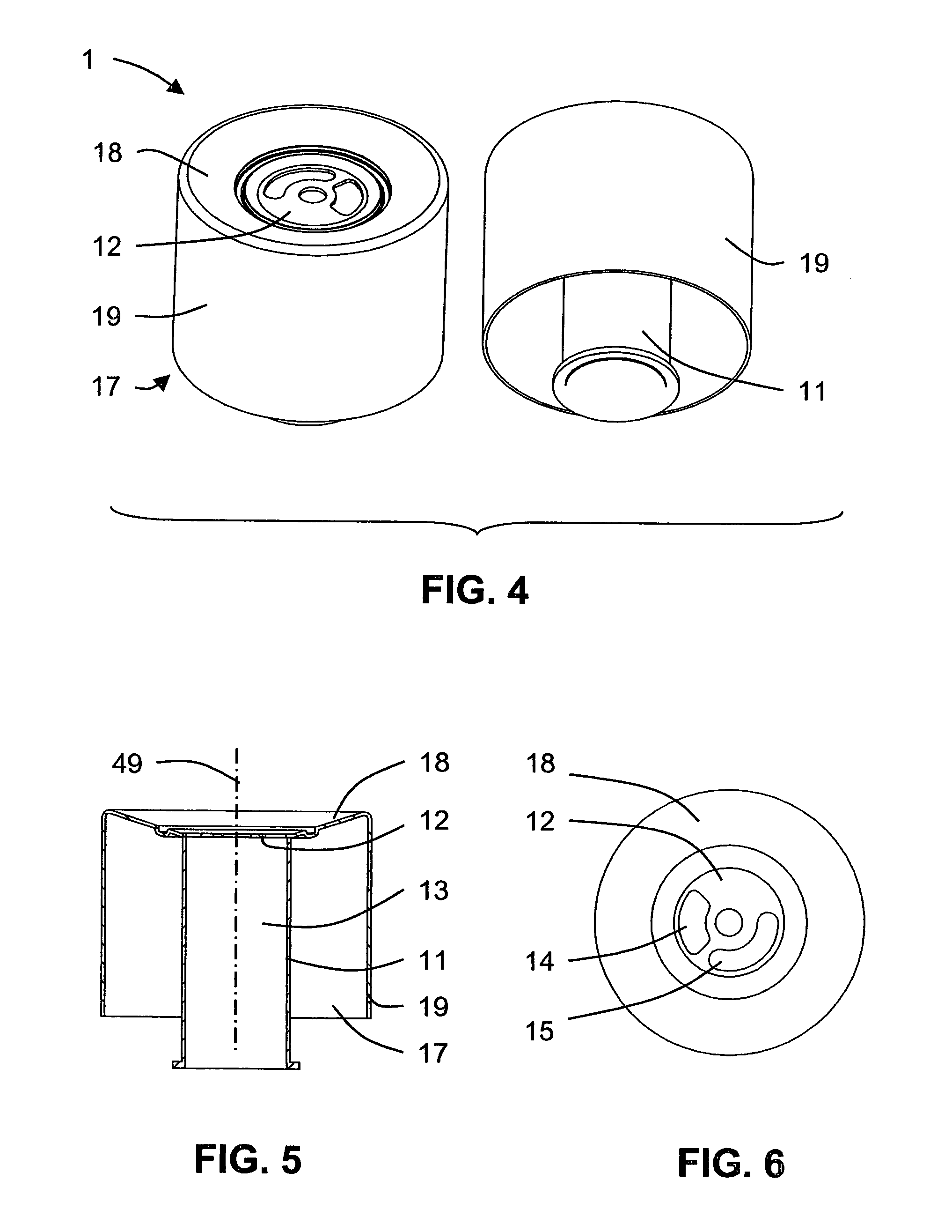 Pourer for a liquid container