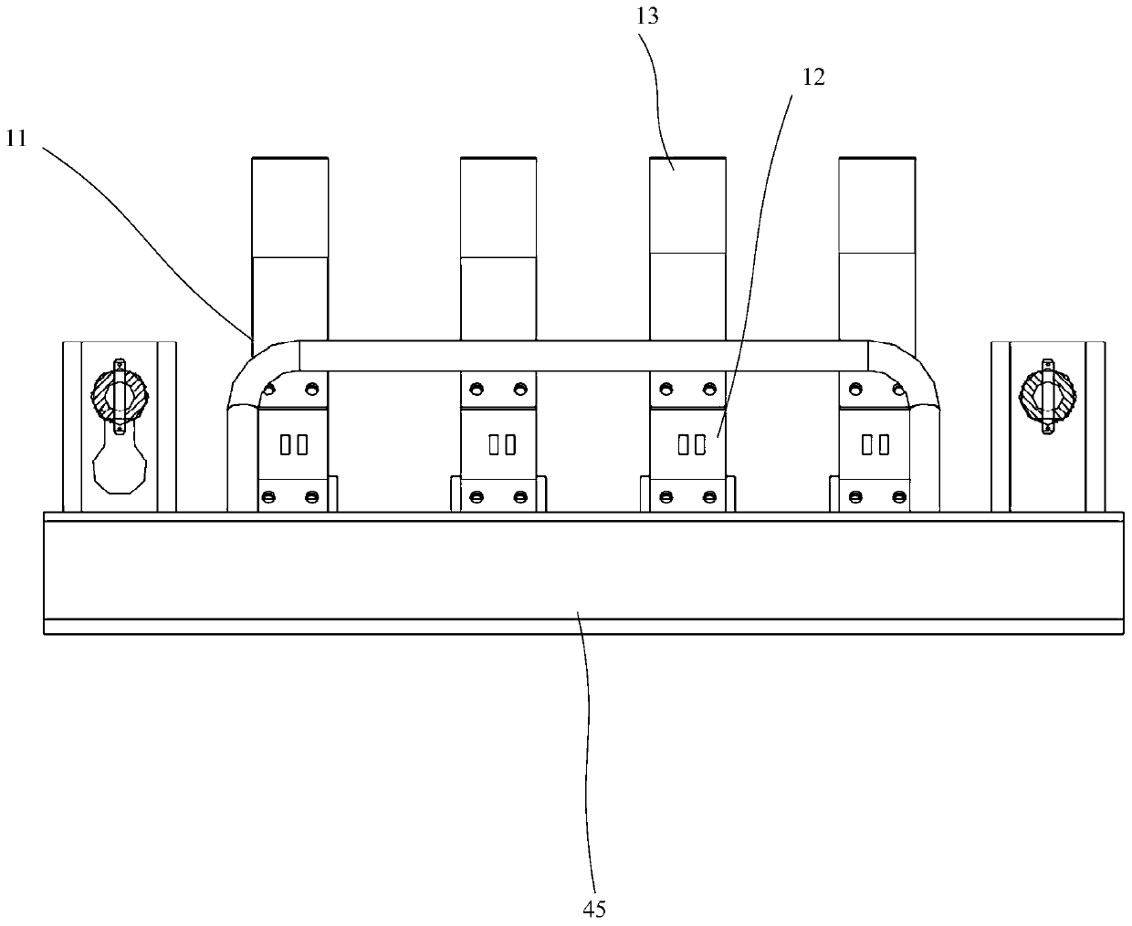 Ridge-top-sensing lifting device