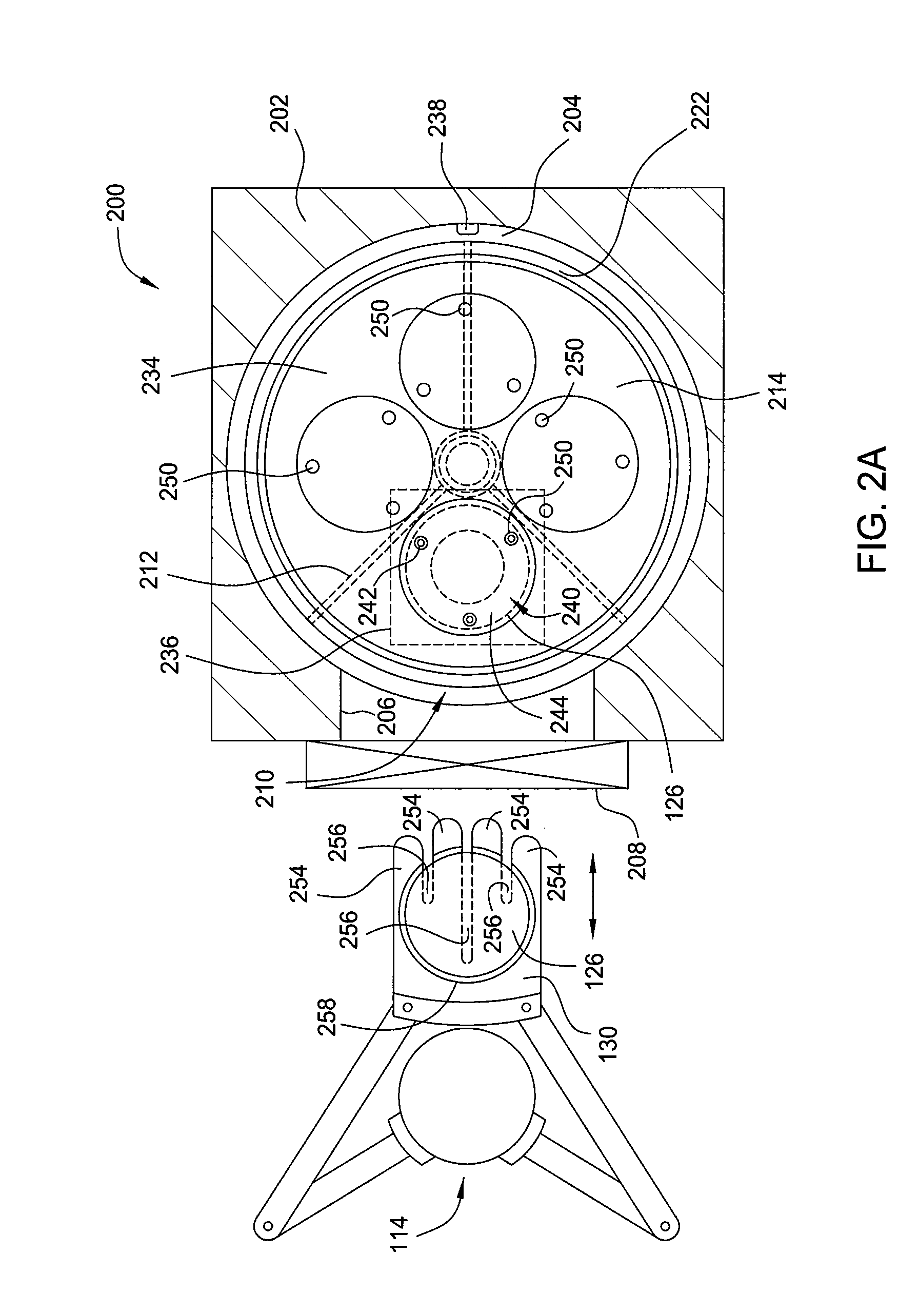 Segmented substrate loading for multiple substrate processing