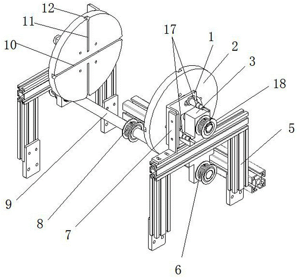 Automatic turnover mechanism for green ceramic tapes