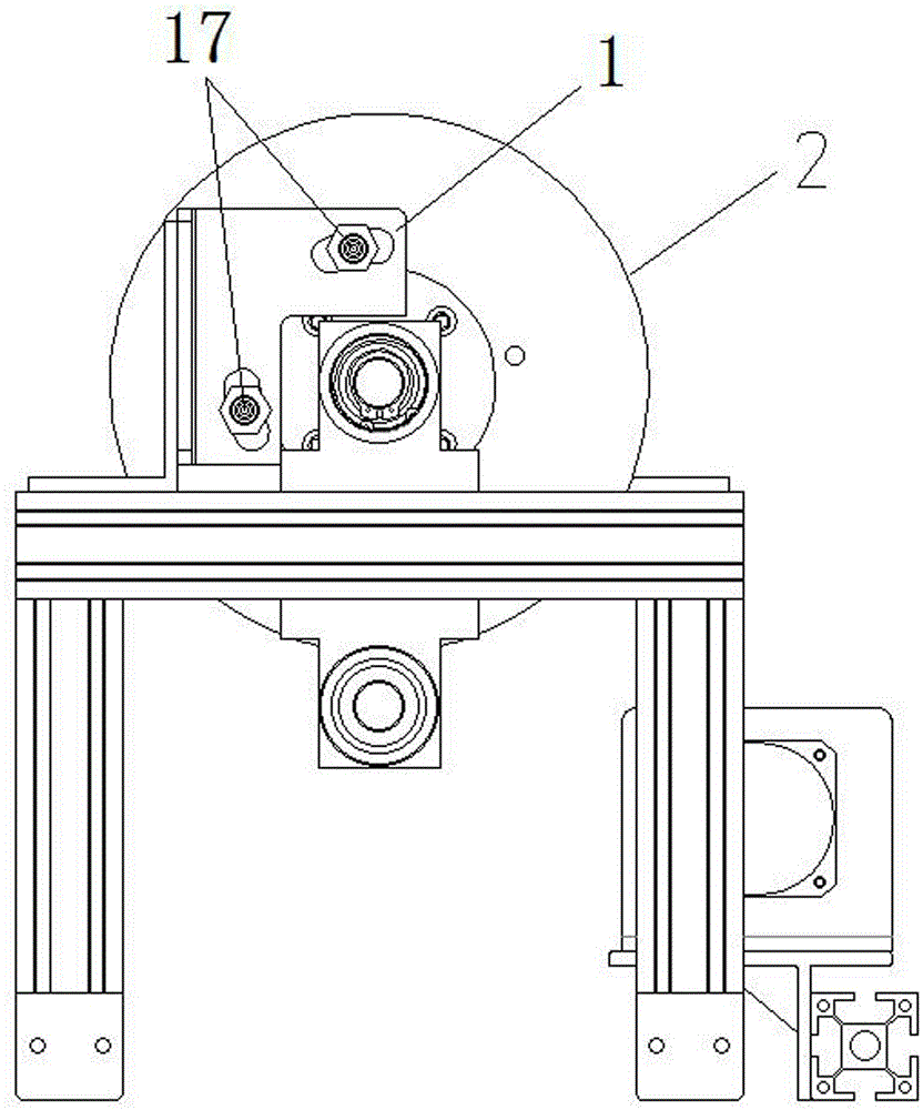 Automatic turnover mechanism for green ceramic tapes