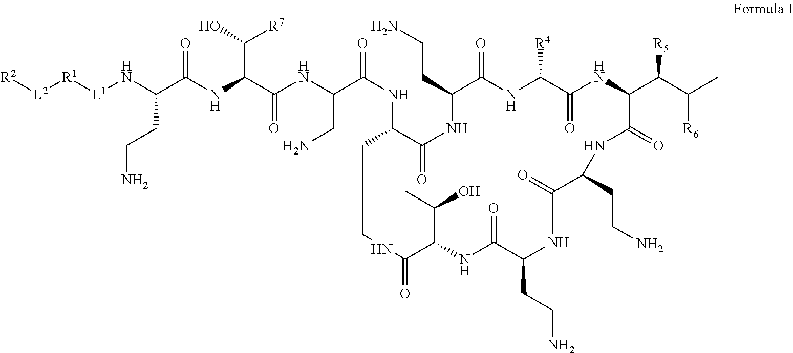 Polymyxin Derivates Useful As Antibacterial Agents