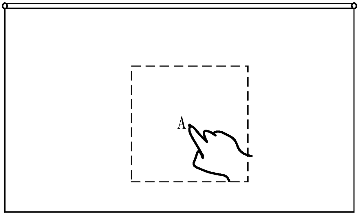 Adjustment method and device for touch whiteboard