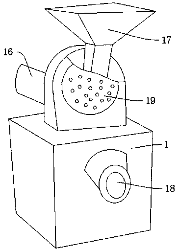 Device for enabling industry and construction solid waste to be solidified into building material and technology thereof