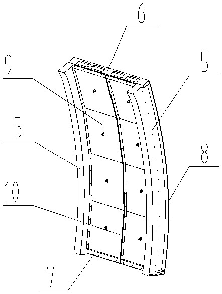 Integrated aircraft fuselage with skin antenna