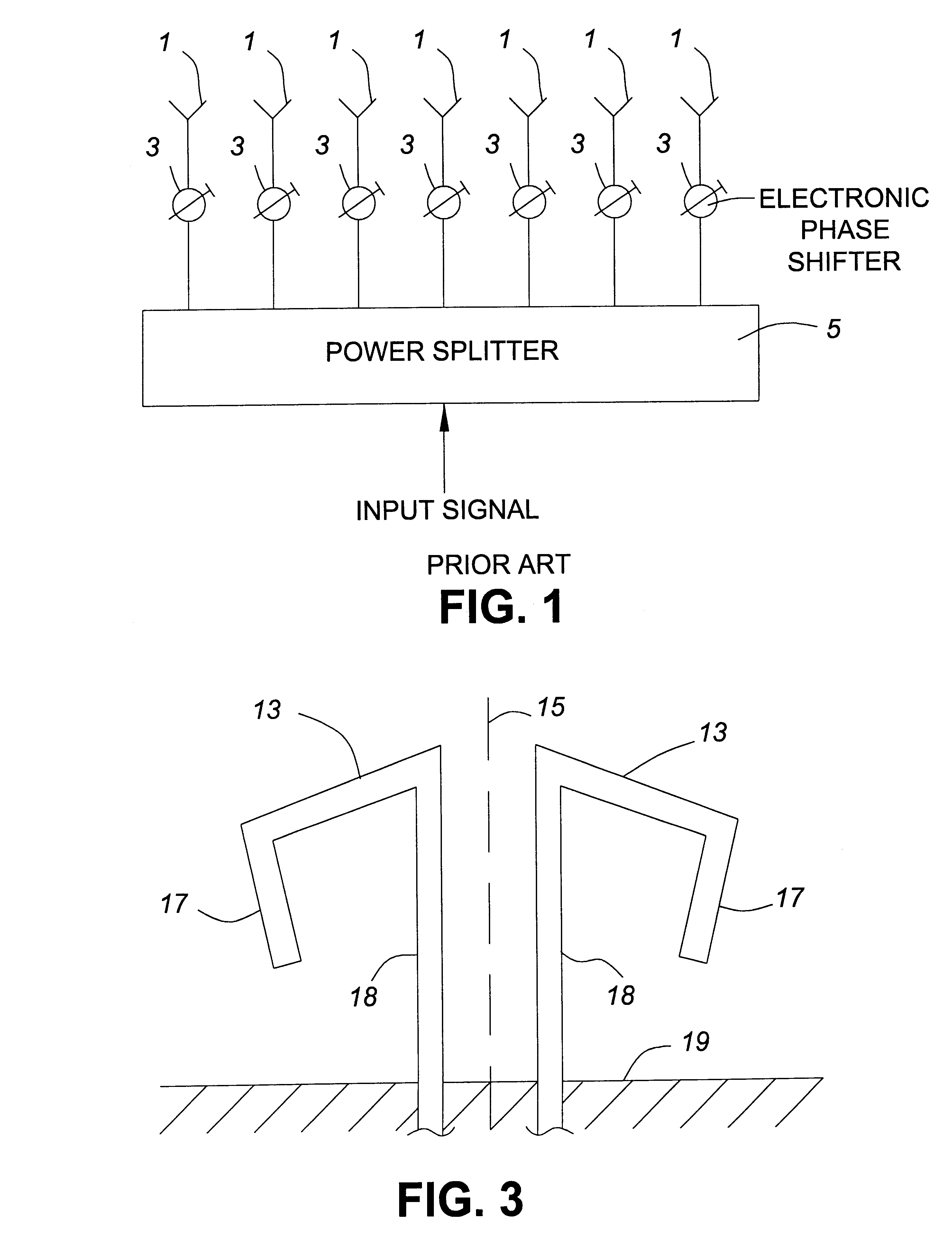 Crossed-drooping bent dipole antenna