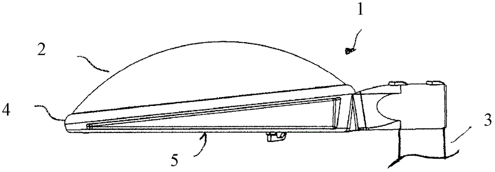 Lighting unit and luminaire for road and/or street lighting