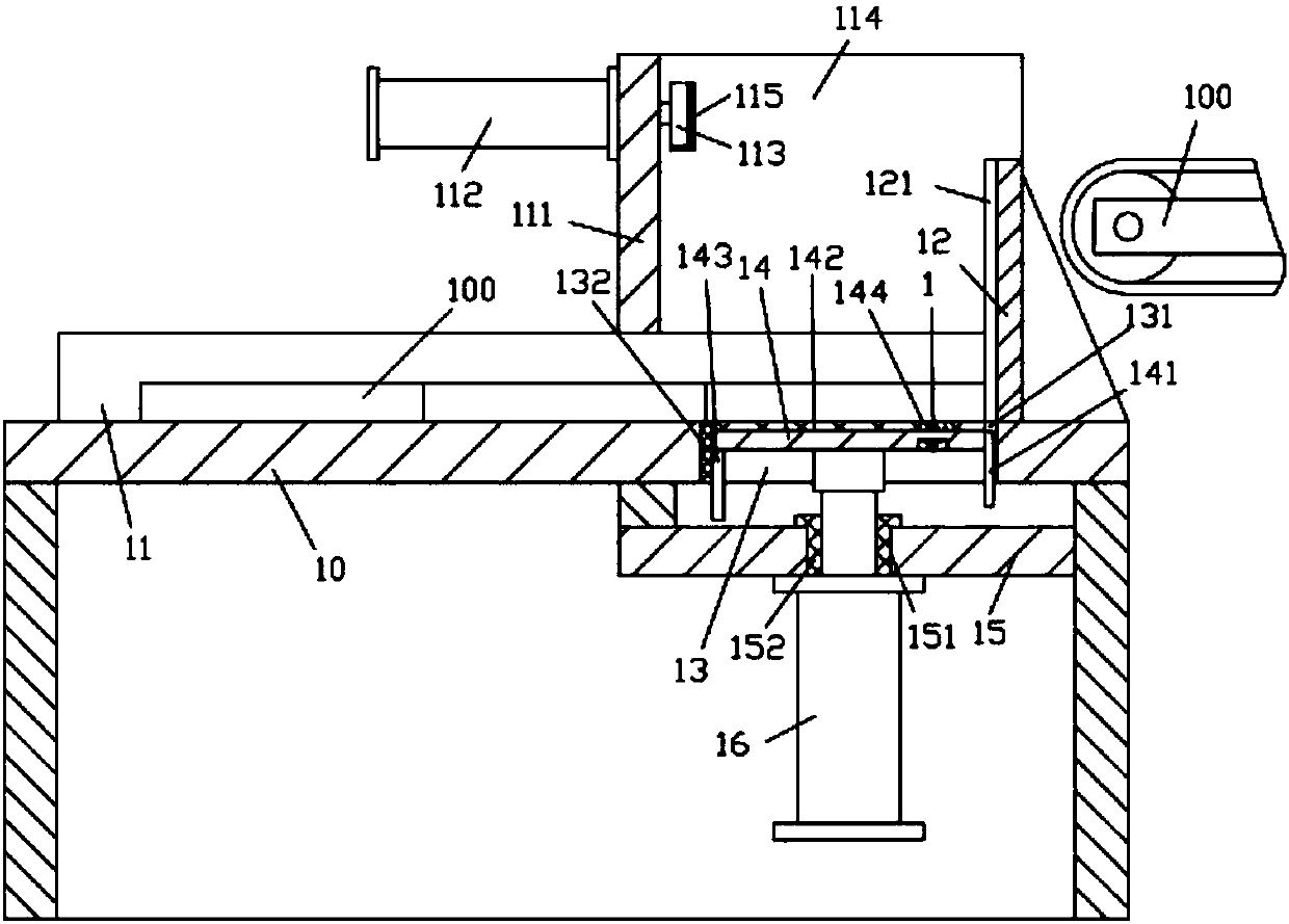 Automatic lifting and conveying mechanism for PCB distribution conveying box