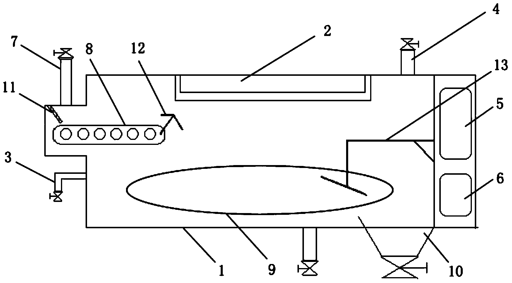 Drying method and apparatus for lithium hexafluorophosphate