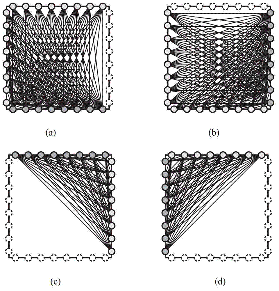 Detection method for double cross-hole pinch Lamb wave tomographic reconstruction system