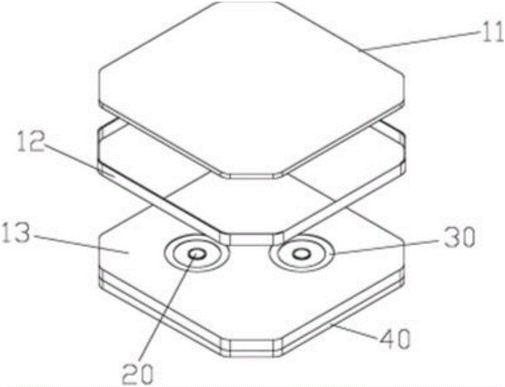 Pyramid horn filtering antenna based on waveguide structure