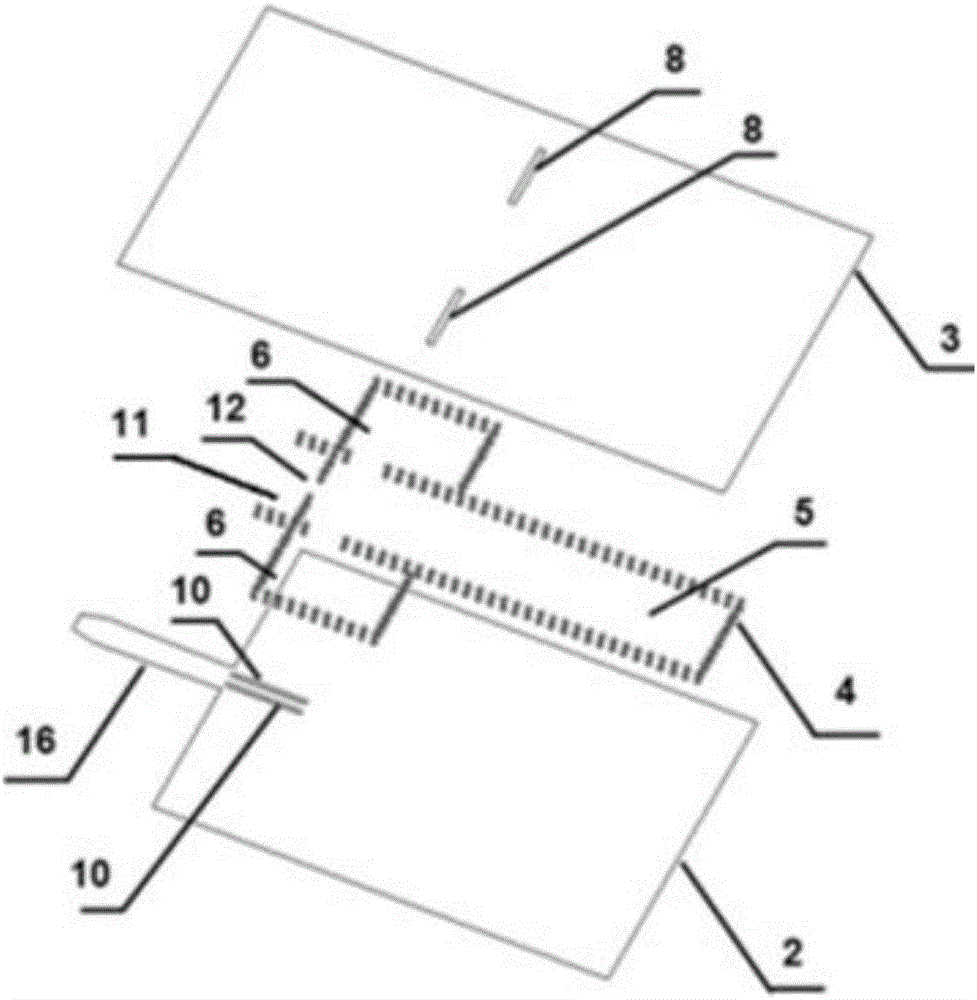 Pyramid horn filtering antenna based on waveguide structure