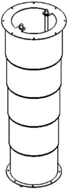 Self-guided fully-closed circular protection cover for machine tool guide rail