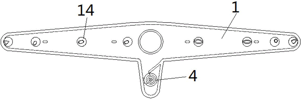 Sprayer structure for dishwasher