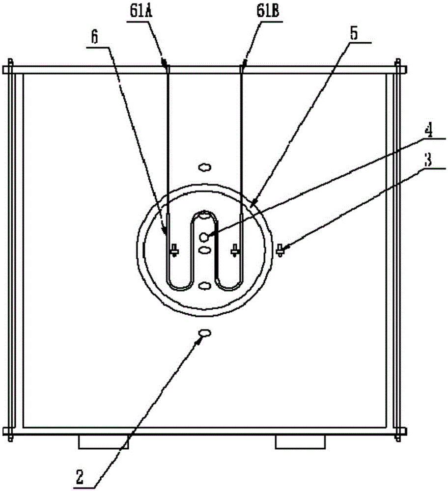 Experiment device for simulating shield mud membrane formation