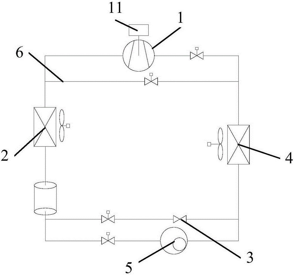 Machine room air conditioner system and control method thereof