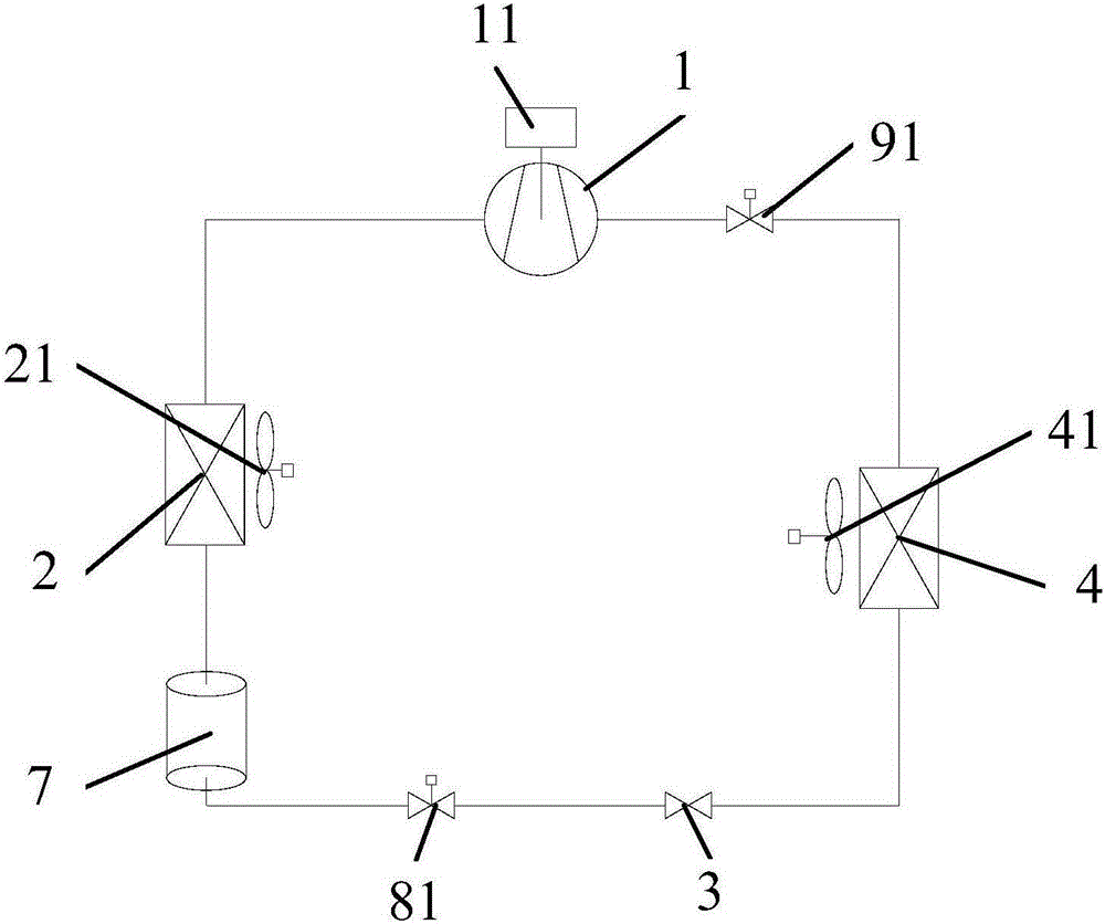 Machine room air conditioner system and control method thereof